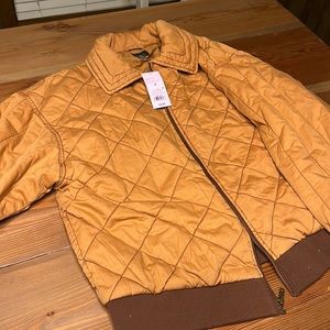 Quilted jackets, size medium, brand new with tags on!
